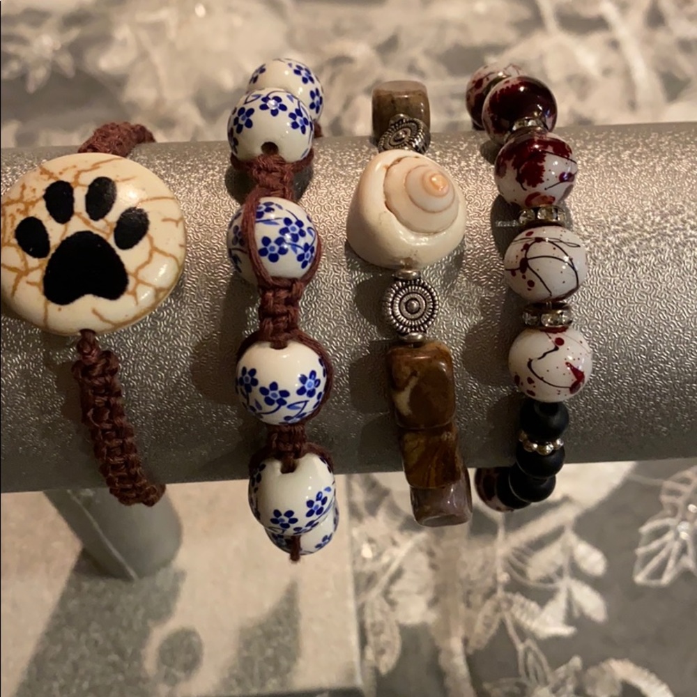 Brand New Four Handmade Bracelets
